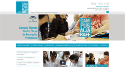 Desktop Screenshot of campusaljarafe.com